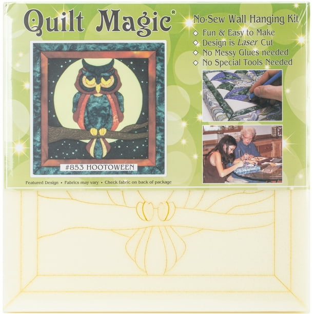Hootoween Quilt Magic Kit-12"X12"