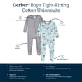 thumbnail image 4 of Pijamas y enteritos Gerber para bebé niño, paquete de 4, 18 meses, 4 of 6