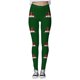 thumbnail image 3 of MKLEKYY Leggings para mujer Leggings para mujer Leggings de entrenamiento Pantalones con estampado navideño de bloques de color Leggings suaves y elásticos 2214, 3 of 4