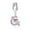 Silver B, variant on 1Pc Cubic Zirconia Heart Navel Clip Fake Bell Button Ring Fashion Body Jewelry-Silver B