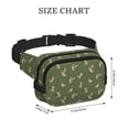 thumbnail image 4 of Disketp Birds Wild Ducks Riñonera de Doble Capa, Bolsa de Cintura Ajustable para Viajes, Correr y Senderismo, Riñonera Ligera para Hombre y Mujer, 4 of 9