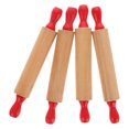 thumbnail image 1 of Phenofice 4pcs Small Roller Children Baking Toy Assorted Color Cookie Pressing Baking Tool, 1 of 8