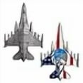 thumbnail image 3 of Pièce de Défi en Forme d'Avion US Air Force – Cadeaux Airman, 3 of 4