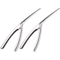 thumbnail image 1 of Pelador de camarones profesional Acero inoxidable Mantis Camarones Peeling curvo Conveniente Conveniente Pelador de camarones Creative Fruit Shrimp Peeler (2PCS) Adepaton Utensilios de Cocina, 1 of 8