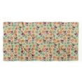 thumbnail image 5 of Bimba Beige Snowflake & Pig Kids Printed Pure Silk Scarf For Hair Neck Head Bandanas For Women 40 x 80 Inches, 5 of 6