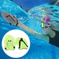thumbnail image 2 of Yuarrent 1 par de palas de mano para adultos y niños con correa ajustable, entrenador de paleta de natación, entrenamiento, deportes Type2 NO2, 2 of 6