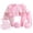 Light Pink, variant on Povozer Newborn Baby Boys Layette 0-3 Months Romper Pants Gift Sets 7 Piece Baby Set For Comfortable Soft Style Cute Cartoon Baby Set,Size 0-3 Months,Light Blue