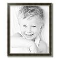 thumbnail image 2 of ArtToFrames 19" x 23" Black Panel With Silver Lip Picture Frame, 19x23 inch Multi Wood Poster Frame (WOM-5093),  Pack, 2 of 7