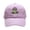 AA Purple, variant on Womens Cute Cartoon Frog Mushroom Embroidered Baseball Cap Casual Sunshade Adjustable Trucker Hat