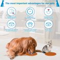 thumbnail image 4 of Juguete alimentador de rompecabezas/almohadilla para lamer para perros y otras mascotas grandes, chupar a la pared/suelo, 4 of 5