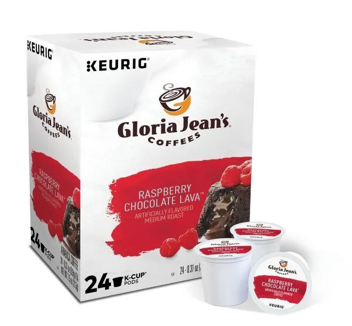 Raspberry Chocolate Lava Coffee, Keurig K-Cup Pod, 72 Count
