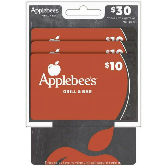 Applebees MultiPack $30 Gift Card