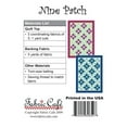 thumbnail image 2 of Fabric Cafe Nine Patch Quilt Pattern - Uses Only 3 Yards of Fabric, 2 of 2