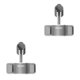thumbnail image 2 of Monstrate Soporte de cabezal de ducha de 360 ​​°, soporte de cabezal de ducha autoadhesivo ajustable, montaje en pared con 2 ganchos, soporte para No.02 2piezas Monstrate CBP073857, 2 of 6