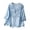 Blue, variant on TIANZEN Women's Summer Chinese Embroidery Cardigan Top Art Heavy Industry T Shirt Women T Shirt Summer