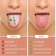 thumbnail image 3 of Raspador de lengua, 2 piezas de acero inoxidable, (plata), limpiador de lengua, raspador de lengua, raspador de lengua, elimina el mal aliento, aliento fresco, 3 of 5