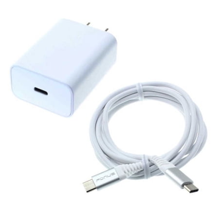 18W Fast Home Charger for Samsung Galaxy A71 5G - PD Type-C 6ft USB-C Cable Quick Power Adapter Travel Wall AC Plug Cord Wire G9K Compatible With Samsung Galaxy A71 5G Phone price history on PriceWatchPro