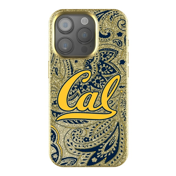 Keyscaper Cal Bears Paisley Bling iPhone Case