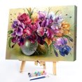 thumbnail image 2 of Cuadros Decorativos Pintura digital de bricolaje por números Flor Imagen sin marco Arte de pared moderno Obra de arte Likrtyny embutido en tela, 2 of 9