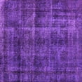 thumbnail image 1 of Ahgly Company Indoor Square Oriental Purple Industrial Area Rugs, 6' Square, 1 of 4