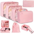thumbnail image 1 of shiyou-8 Ensemble de Cubes de Rangement pour Bagages, Organisateurs de Voyage, 1 of 4