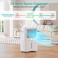 thumbnail image 3 of Kesnos 52 Pint Dehumidifier for Home & Basements, Energy Star, DOE 16 Pint, 4500 Sq. Ft, Continuous Drain Hose, 3 of 11