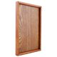 thumbnail image 1 of Bandeja rectangular de madera para servir té, plato para mesa, plato para guardar aperitivos y alimentos para hoteles y hogares (30 x 20 cm), 1 of 15
