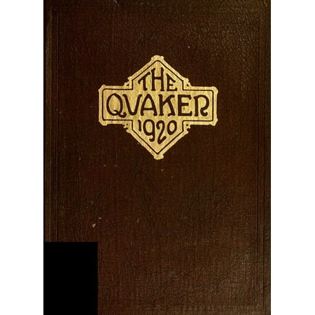 (Custom Reprint) Yearbook: 1920 Guilford College - Quaker Yearbook (Greensboro, NC)