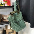 thumbnail image 2 of Fgnfyis Backpack for School Unisex College Students Daily Commute Lightweight Water Washed Casual Shoulder Bag Kids Backpack Green, 2 of 8
