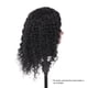 thumbnail image 3 of Cabeza de maniquí de cabello 100% real de 15 ", entrenamiento de peluquería rizada TFixol  Cabeza hueca, 3 of 7