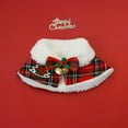 thumbnail image 4 of Cat Christmas Costume, Small Dog Pet Santa Cape Outfit, Soft and Thick Polar Fleece Cat Xmas Cloak Clothes for Cats and Small Dogs Holiday Cosplay Party Red S, 4 of 7