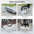 thumbnail image 6 of Gymax 3'' Door Threshold Ramp Aluminum Adjustable Rise Entry Ramp for Wheelchair, 6 of 9