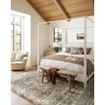 thumbnail image 2 of Amber Lewis x Loloi Morgan Collection MOG-02 Navy / Sand, Traditional 2'-3" x 7'-6" Runner Rug feat. CloudPile™, 2 of 8