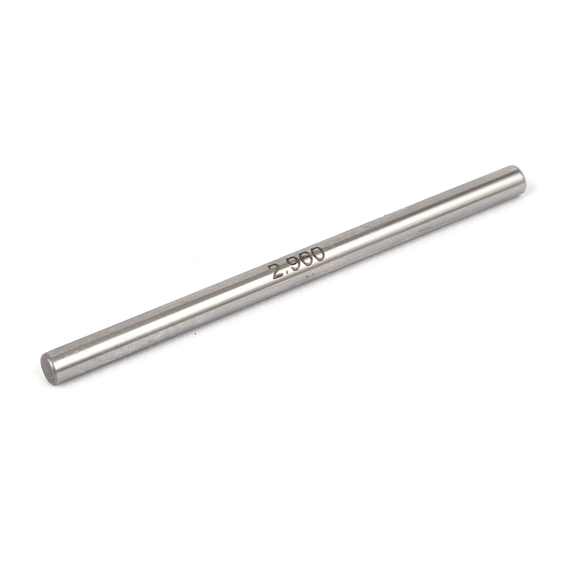 2.96mm Dia +/0.001mm Tolerance Tungsten Carbide Measuring Plug Pin