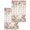 Pink, variant on Easter Rabbits Kitchen Dish Towels for Drying Dishes Set of 4, Spring Flowers Butterfly Bunny Plants Beige Waffle Weave Microfiber Hand Tea Bathroom Towels Quick Dry & Absorbent Towel 15.7x23.6