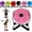 Pink, variant on Waist Sculptor, 2026 Upgraded Waist Twister Machine - Adjustable 360° Rotation Twist Waist Machine with Ab Board for Core, Waist, Hip & Leg Workout, Home Pilates Core Trainer