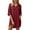 Red, variant on WENWU Summer Dress for Women Short Sleeve Irregular Pocket Shirt Dress with Pockets Dresses Summer Cute Dresses for Summer