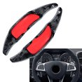 thumbnail image 1 of Forged Carbon Fiber Steering Wheel Paddle Shifters Extended Version Fits for Mercedes-Benz A45 C63-, 1 of 4