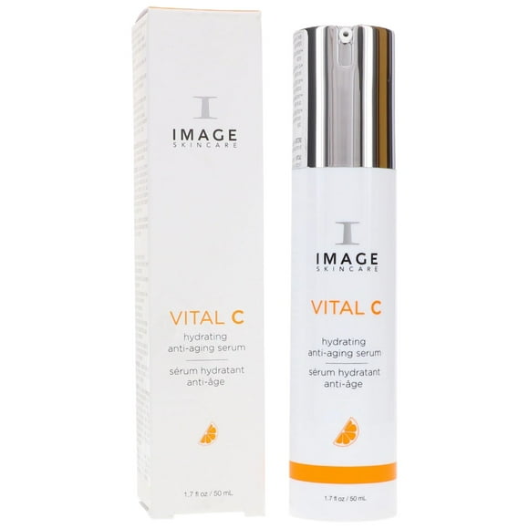 IMAGE Skincare Vital C Hydrating Face Serum with Vitamin C & Hyaluronic Acid – Brightens, Tones & Smooths Wrinkles