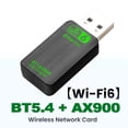 thumbnail image 2 of Adaptador AX900 USB WiFi 6 Bluetooth 5.4 2 en 1 Dongle de Banda Dual 2,4 G y 5 GHz Receptor Inalámbrico de Red WiFi USB WLAN, 2 of 8