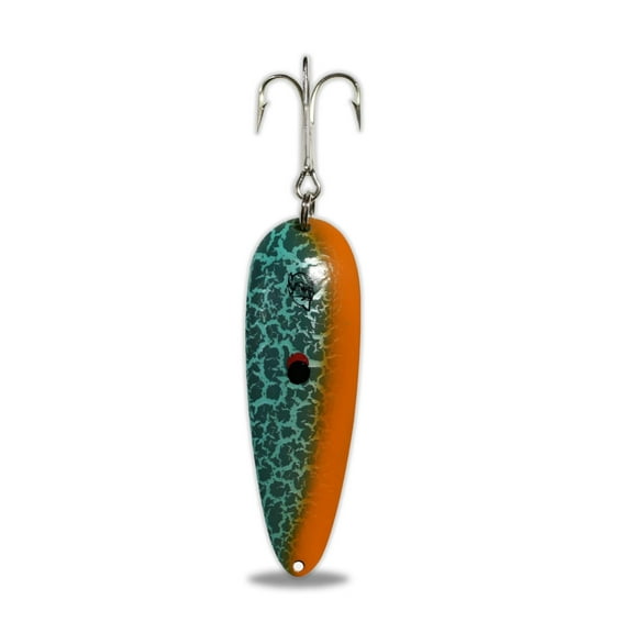Dardevle Nickel Back 1 oz Fishing Spoons, Pumpkinseed