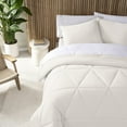 thumbnail image 2 of Casual Living 3-Piece Cream Reversible Easy Care Comforter Set, Full/Queen, 2 of 9