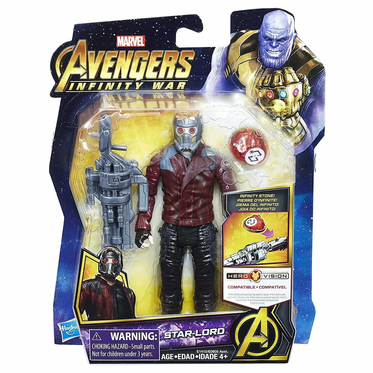 Marvel Avengers Infinity War Star Lord with Infinity Stone Walmart