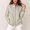 Gray, variant on Njagoc3 Womens Full Zip Mock Neck Jacket Long Sleeve Athletic Soft Stretch Track Top with Pockets for Casual Workout Running Travel Daily Wear，Navy，M