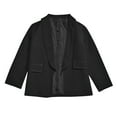 thumbnail image 6 of FAIWAD Girls Blazer Long Sleeve Formal Suit Jacket Open Front Inner Pocket Coat for Kids 3-14 Year, 6 of 8