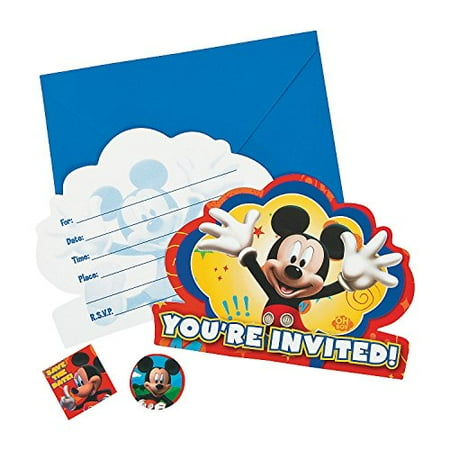 Mickey Friends Invitations Walmart Com