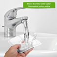 thumbnail image 2 of Cat Water Fountain Filters Replacement Filters for 84oz/2.5L Square Filter Space Automatic Pet Water Fountain 16pcs 4 Filter Keep Pets Healthy, 2 of 4