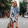 thumbnail image 4 of Fotbe Black And White Sheeps Vestido de Verano sin Mangas para Mujer – Vestido Midi Línea A, Estilo Camiseta Floral, Vestido Playero Casual y Fluido, 4 of 7