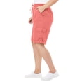thumbnail image 3 of Woman Within Plus Size Convertible Length Cargo Bermuda/Short, 3 of 6