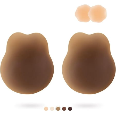 Lift Ultra-Thin Adhesive Bra Sticky Push UpInvisible Bras Strapless Backless Bra Pasties Nipple Covers 1Pair
